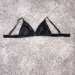 Leather Bralette